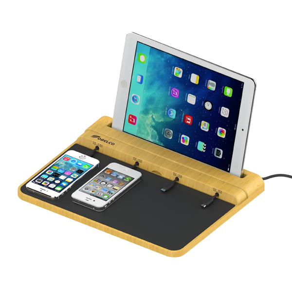 Bamboo Charging Station with Fast charging Technology